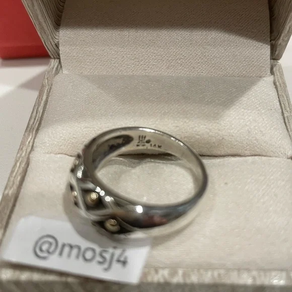 Retired James Avery Spanish Moss Ring